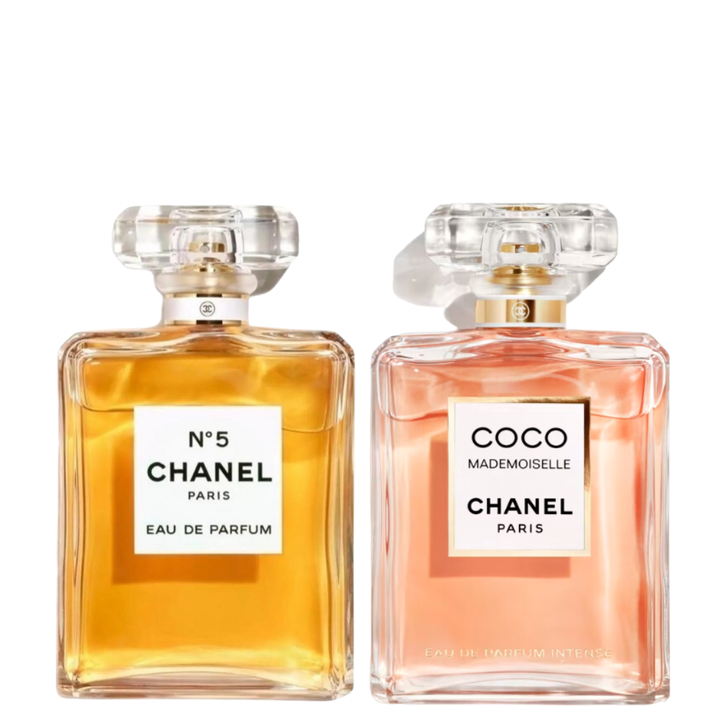 2 Perfumes CHANEL COCO MADEMOISELLE EAU DE PARFUM 100ML and Chanel N 5 Riviera