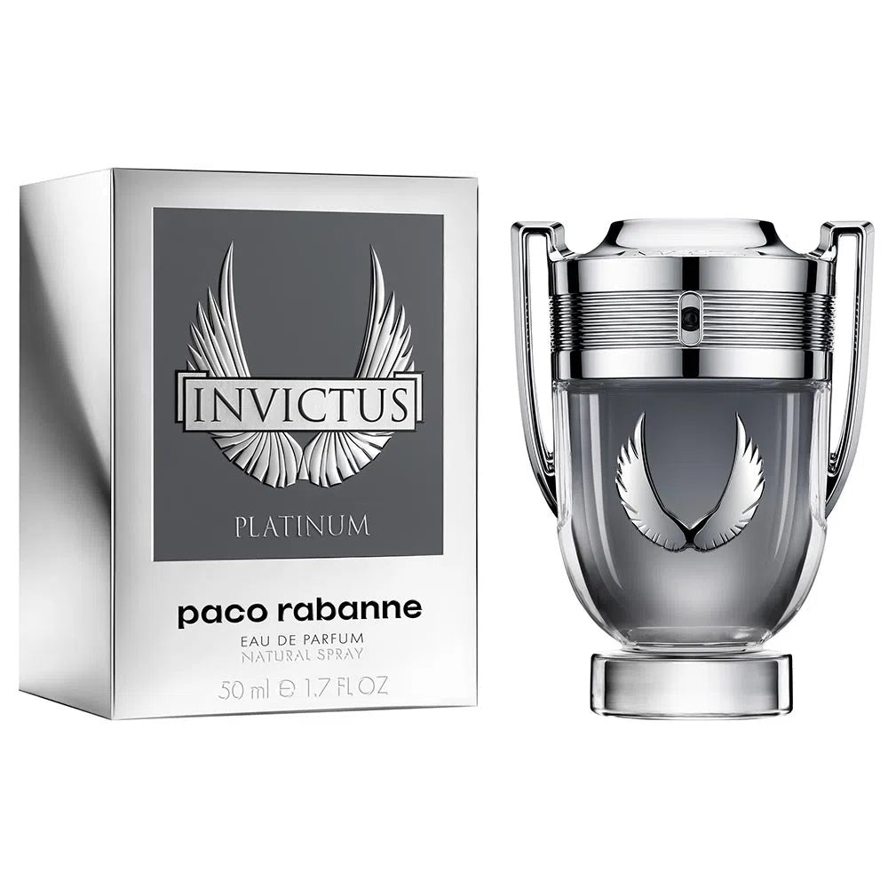 Invictus Platinum Paco Rabanne – Profumo Masculino – Eau de Parfum - 100ml