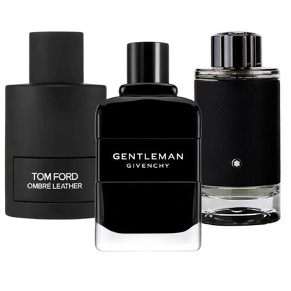 3 Perfumes Tom Ford Ombre Leather, Givenchy Gentleman, Montblanc Explorer (Eau de Parfum)